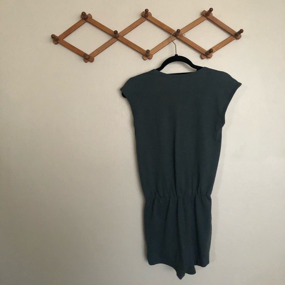 American Apparel Sleeveless V Neck Romper - Picture 2 of 10